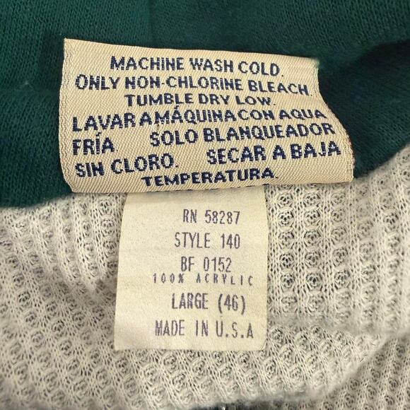 ( THERMAL ) American Edition Zip Hoodie - Green - Picture 6 of 6